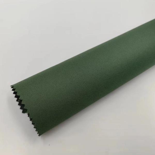 Green 0 6mm Thickness 600D Polyester Oxford Fabric For Home Textile 900D TPU Coated