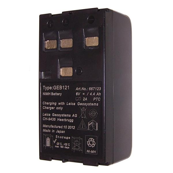 Li Mh 6v Rechargeable Total Station Battery For Leica Geb121 Tps Series