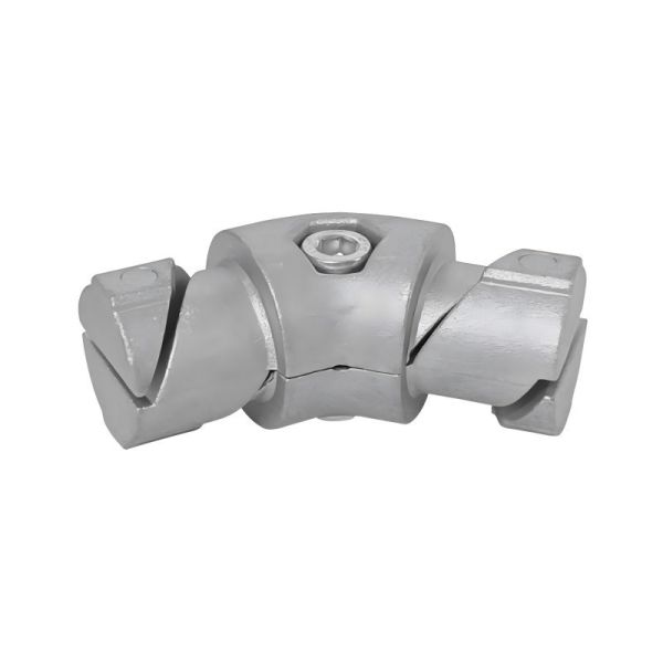 135 Degree Aluminum Pipe Connector with Female and Male Connection for Industrial Lean Pipe Joint Fastener