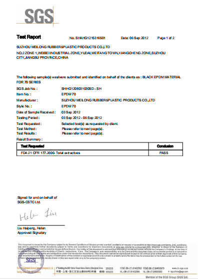 Customized Pure Rubber Valve Seat Series For Midline Butterfly Valves