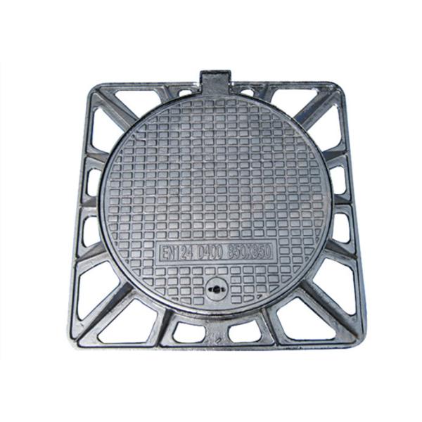 Road / Hard Shoulders Ductile Iron Manhole Cover , E600 D400 Manhole Cover
