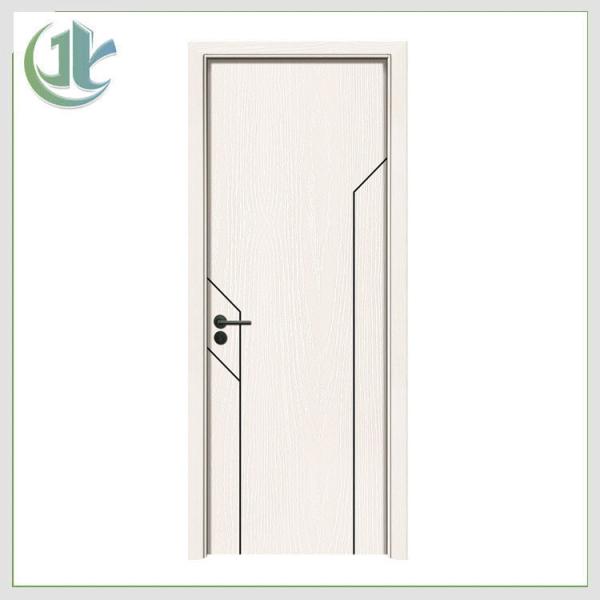 Plastic Interior WPC Hollow Door Heat Insulation Eco Friendly Hotel Use