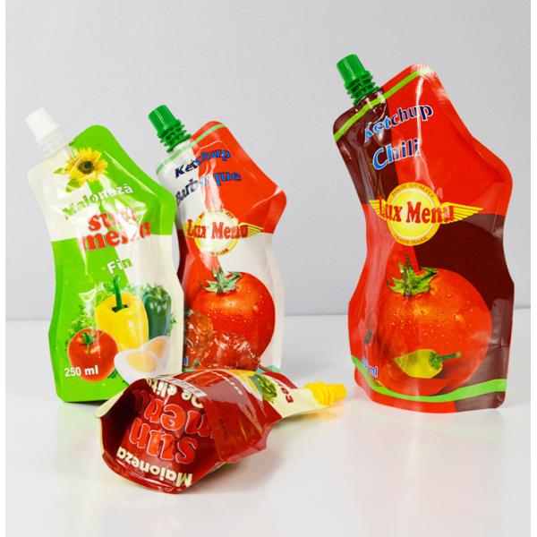 VMPET стоят вверх диаметр мешка 8.5-33mm пластикового сока жидкостный упаковывая с верхней частью Spout