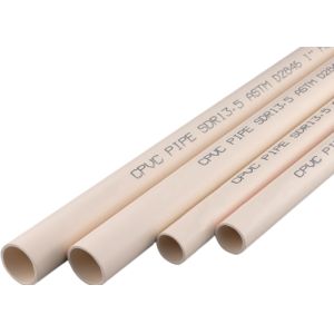 Customized Size Water Supply and Drainage Plastic Pipes Cpvc Fitting Pipe Cpvc,