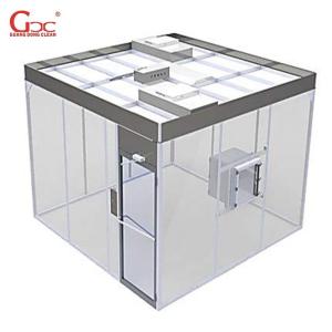 Steel Profile Frame ISO4 Class 10 Prefab Cleanroom / Aseptic Clean Room