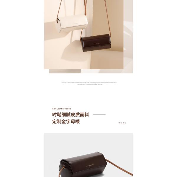 2024 NUEVA MODA SIMPLE BOLSA PEQUEÑA REDO TODO hombro único cuerpo cruzado bolso femenino moda bolso sin cilindro