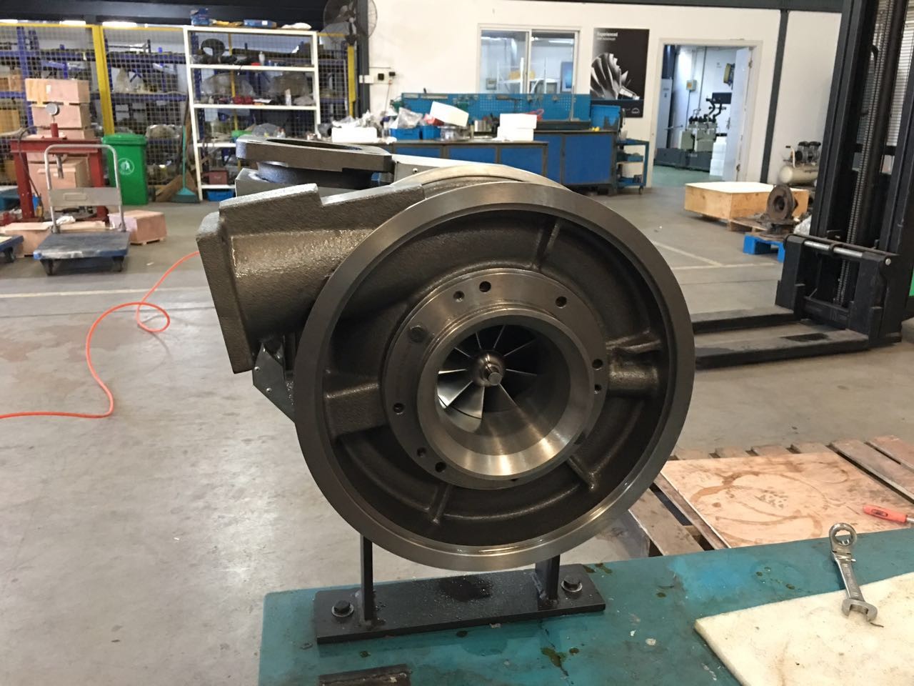 Single Stage Marine Diesel Turbo Original Strong Output Condition New