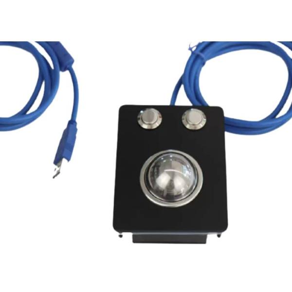 Промышленным усиливанная трекболом мышь трекбола Waterpoof металла промышленная