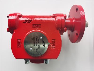 IP68 WCB Casing Valve Gear Operator For Petroleum Industry