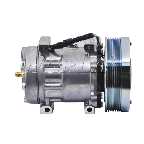 Use For Caterpilar 12V Truck Air Conditioner Cooling Compressor 7H15 8PK Auto AC Part Compressor WXTK354