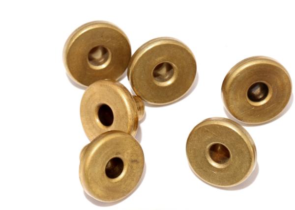 Customized high precision deep drawn parts in brass sheet material