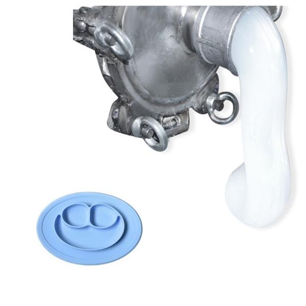 2,7% borracha de silicone líquida do produto comestível para o purificador da esponja da limpeza da cozinha do prato