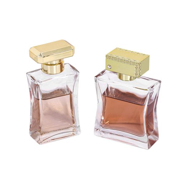 Luxury Custom Glass Perfume Bottles | Irregular Shape | 3D Molding | Hot Stamping | Premium Packaging