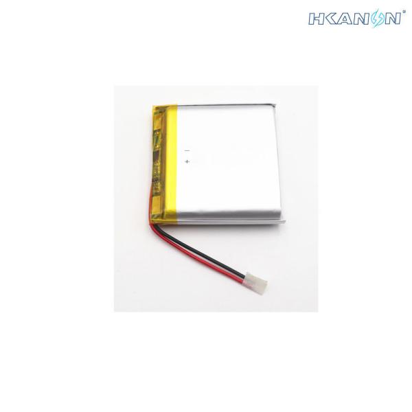 Células de bateria da aprovação Lifepo4 do KC 653843 102055 3.7V 4.07wh 1100mah Lifesapn longo