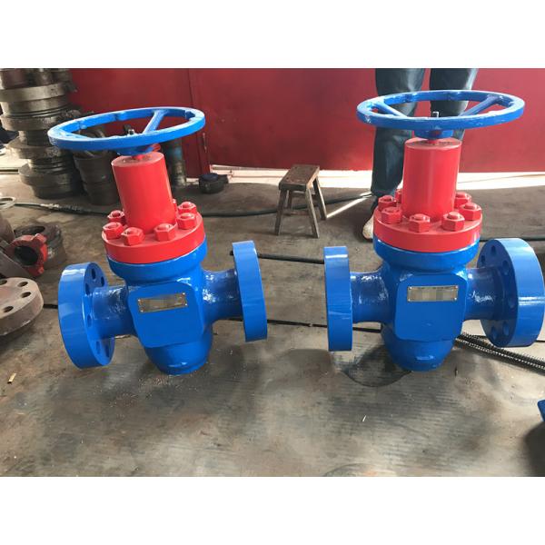 WKM que amplía la válvula de puerta manual, válvulas del acero de aleación para el servicio del campo petrolífero