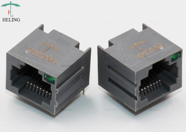 Conector Unshielded Jack modular dos ethernet RJ45 1 x 2 portos para o repetidor da rede