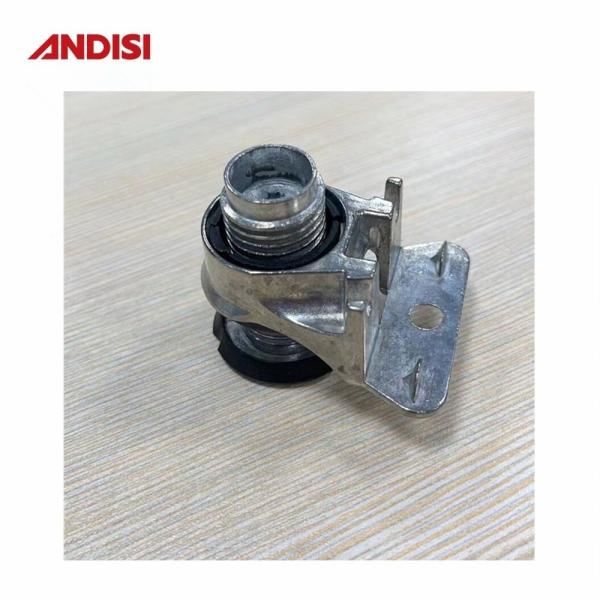 Black Finish Zinc Alloy and ABS Adjustable Glide for Furniture Legs 50kg Load Capacity