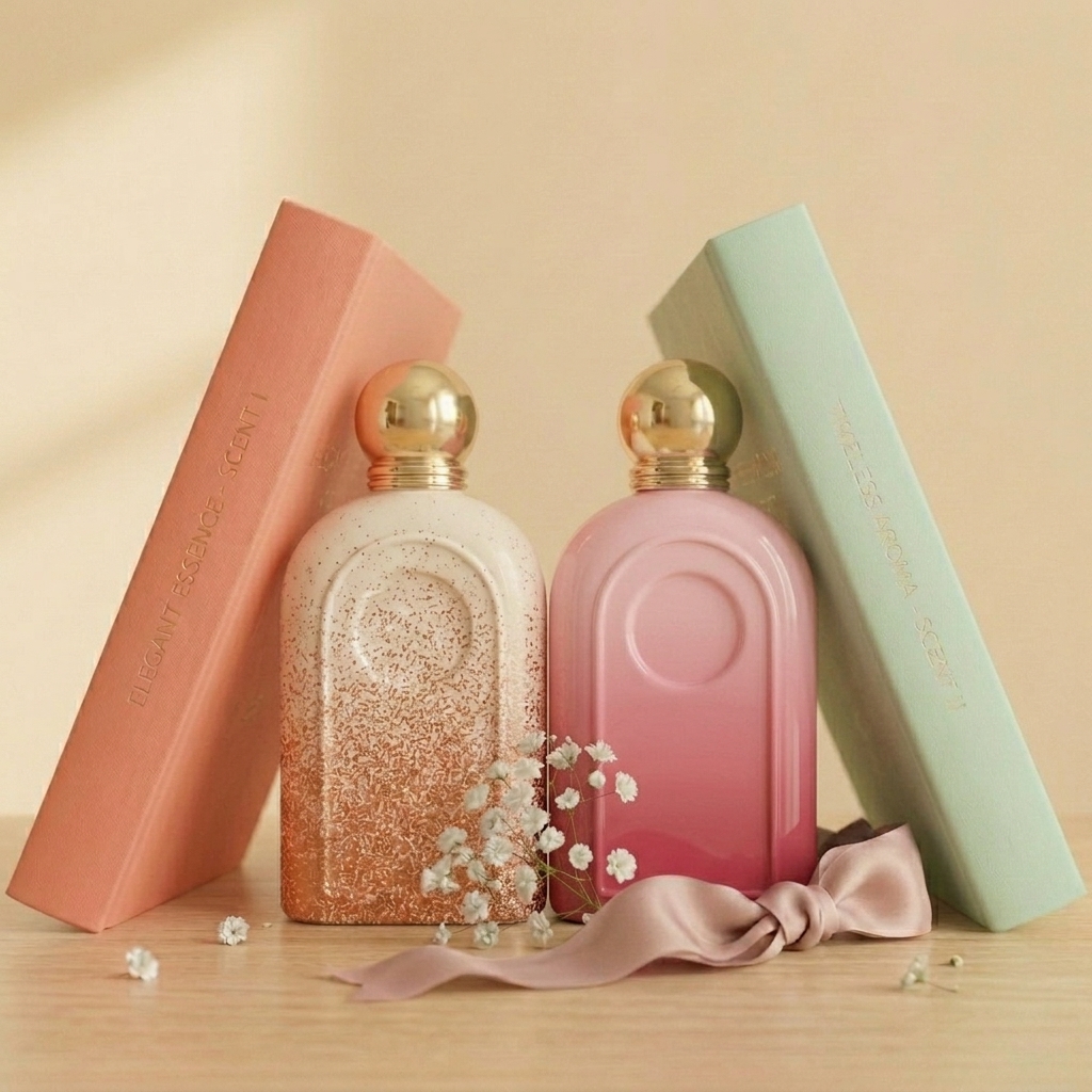 Anding Flat Premium Refillable Spray Luxury Empty Glass 100ml Custom Perfume Bottle Manufacturer