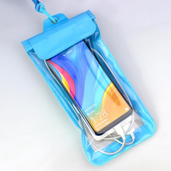 WATERPROOF MOBILE PHONE BAG CHARGING OUTDOOR RAINPROOF SLEEVE LARGE HEADPHONE DUST-PROOF TOUCH WATERPROOF BAG