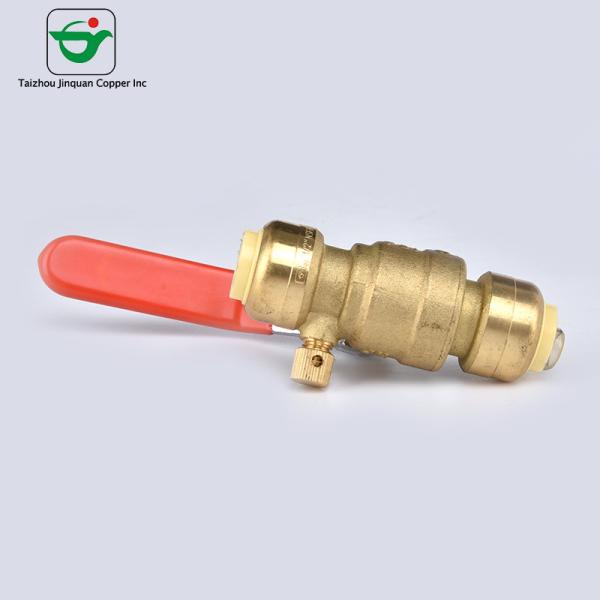 Поток 3/4 BSP FNPT» шариковый клапан пригонки нажима X3/4 латунный мини