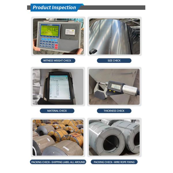 SPCC tôle galvanisée bobines métalliques 0,2 mm - 4 mm épaisseur tôle galvanisée en bobine