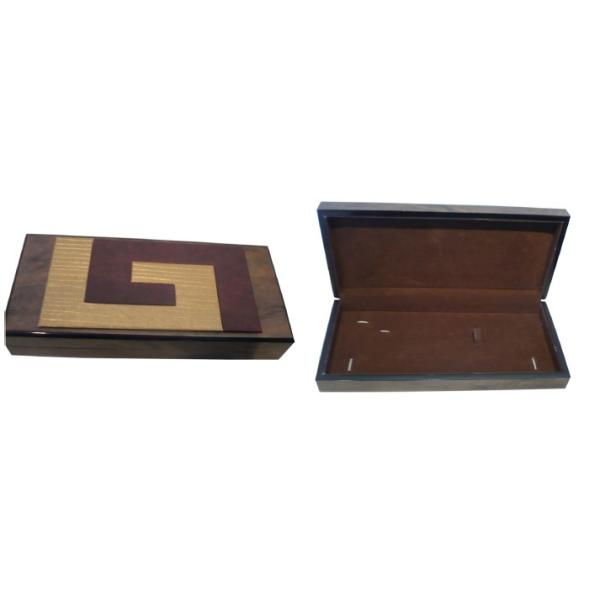 Jewelry Box, Wood Keepsake Gift Boxes Inside Velvet With Glass Window