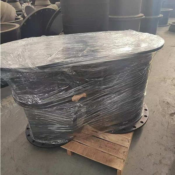 Ductile Iron Flanged Socket Pipes Cast Iron Pipe Fittings EN545