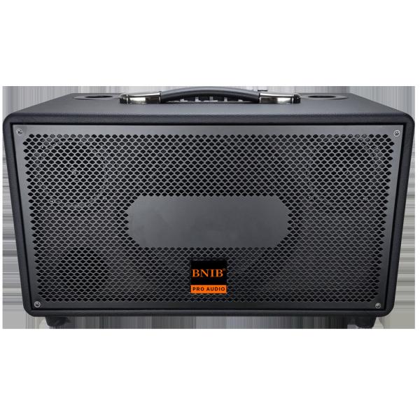 Custom 8 Inch Wooden Portable Bluetooth Speaker Box Outdoor Loudspeaker