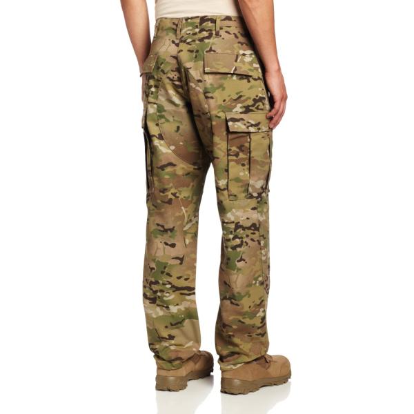 Comfortable Military Cargo Pants Polyester Cotton Wrinkle Resistant
