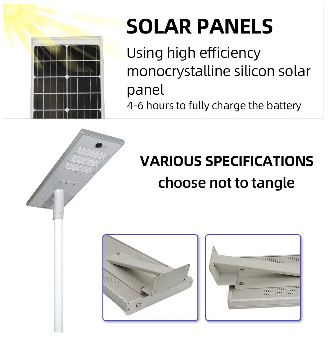 Света 6V СИД 400 ватт на открытом воздухе солнечные, уличный свет СИД CE солнечный