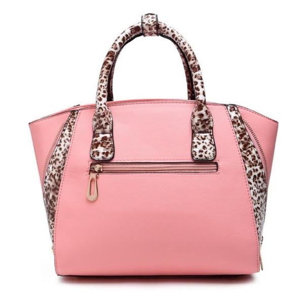 2016 spring new leisure leopard bat bag pu leather shoulder bag Mobile Messenger