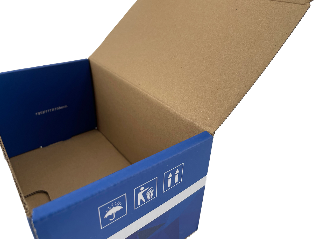 Wholesale New Style Recyclable Corrugated Flexography Auto Parts Packaging Custom Folding Carton Box Matt Lamination Folders