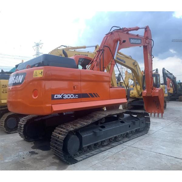 Venda a quente de alta qualidade segunda mão Doosan DX300LC Excavadora de rastreador hidráulico