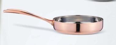 Frying pan for Tri-ply Copper SHXYY-01-7,Thickness 2.2-3.0mm