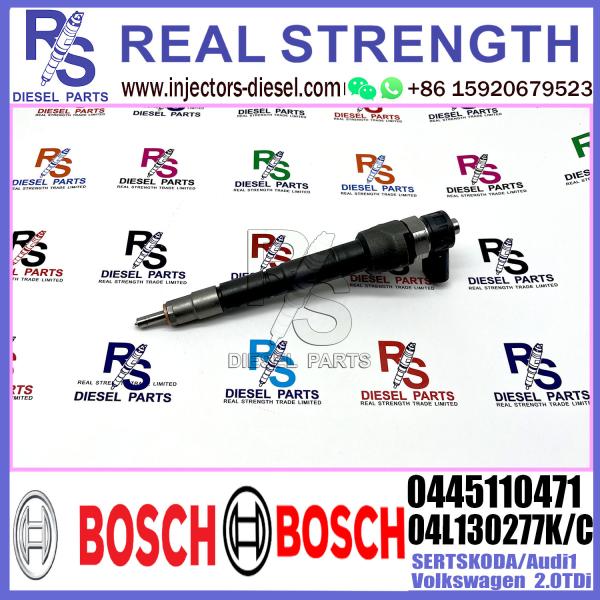 Common Rail Fuel Diesel Injector 0445110471 04L130277K/C for SERT/SKODA/Audi/Volkswagen 2.0TDI/1.6TDi Engine