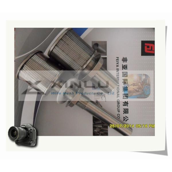 316L Long Neck Johnson Wire Filter Nozzles For Water Treatment