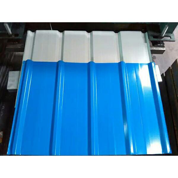 Non-Alloy Zinc Corrugated Color Coated Roofing Sheet for Warehouses in Modern Design