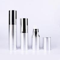El cosmético privado de aire de plata embotella 10ml - bomba múltiple de aluminio de la botella de la loción de la capacidad 30ml