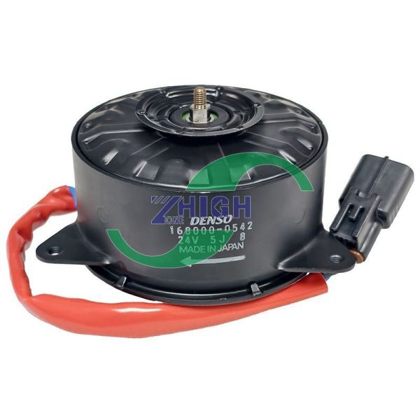 168000-0542 Radiator Cooling Fan Motor For HINO DYNA ISUZU BUS  TURCK 24V