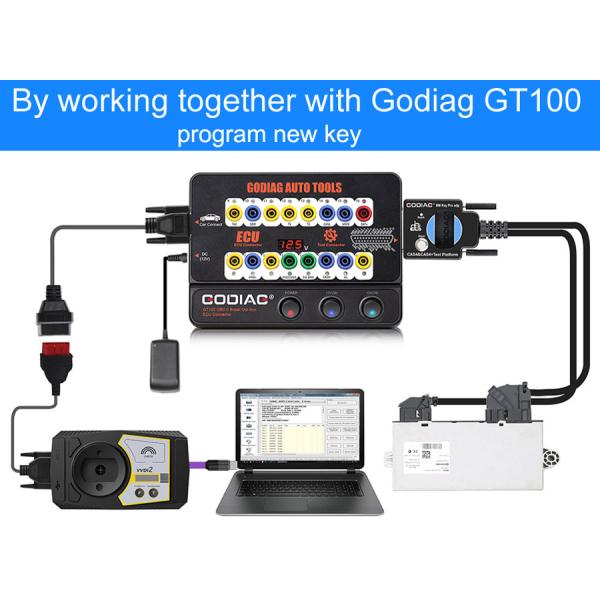 BOX BREAKOUT GODIAG GT100 com BMW CAS4 CAS4+ e FEM/BDC plataforma de teste de envio gratuito para VVDI2 VVDI Key Tool Plus