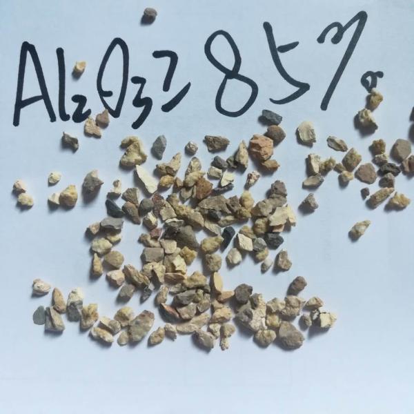 High Alumina Refractory Castables Block made of Al2O3 85% Rotary Kiln Calcined Bauxite