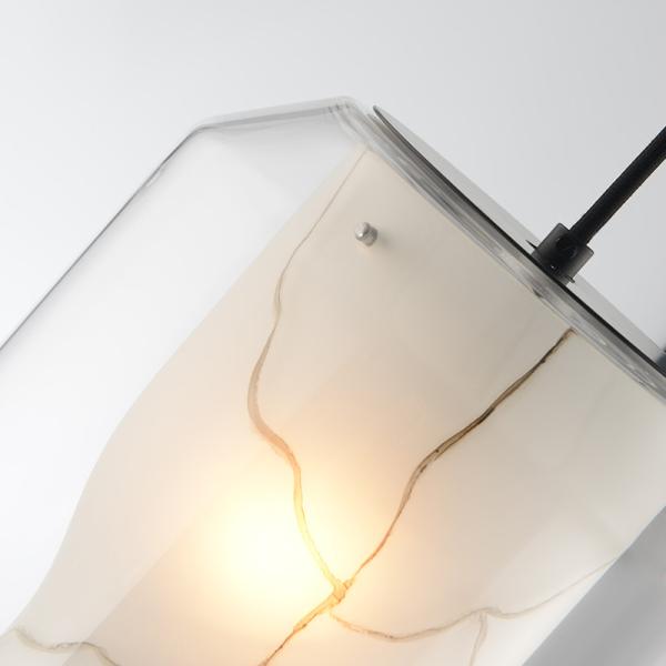 Современная столовая свет 20*33cm/25*20cm регулируемый стеклянный привесной