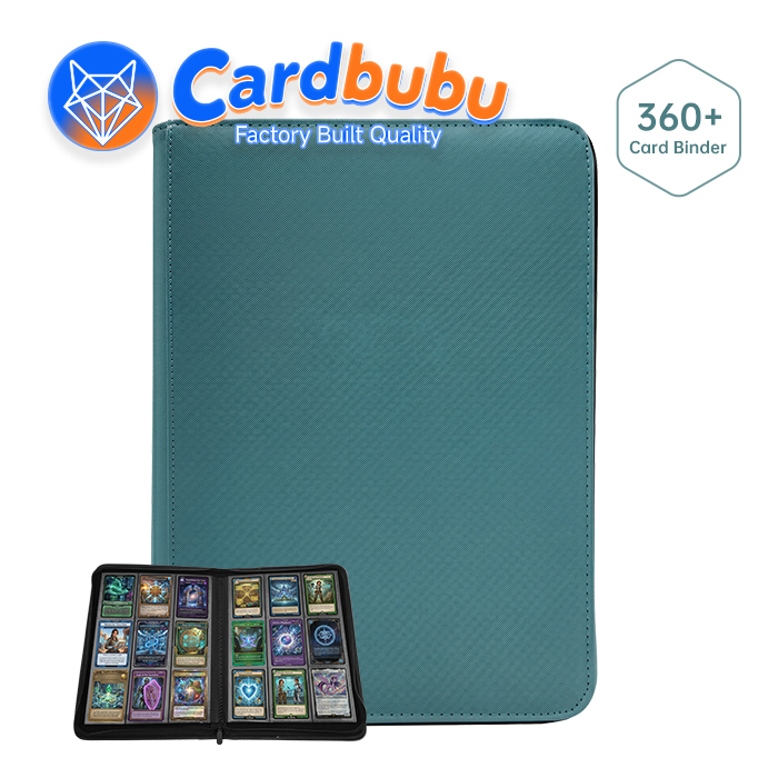 OEM 360 Card Binder Manufacturer for Game Companies Bulk Orders MTG Factory
