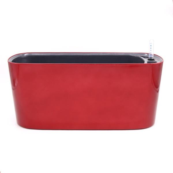 Metal Color Plastic Round Length 40cm Self Watering Houseplant Pots