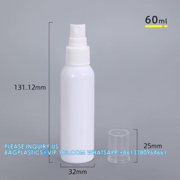 Medical Liquid Packaging 50ml 60ml 100ml sustainable Plastic Bottle With Spray Pump Head For Anti-Inflammatory Mist