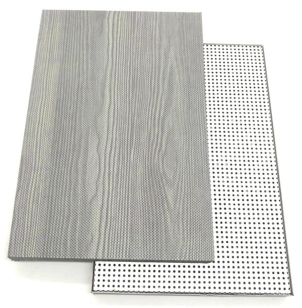 Micro Perforated Silk Metal Acoustical Ceiling Panels Board Sound Absorbing Aluminum