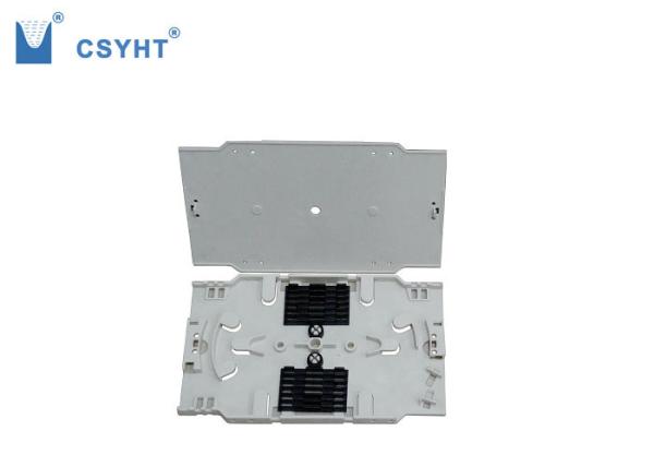 Fiber Optic Cassette ROHS 24FO Fiber Splice Tray ABS Plastic 155*92*9mm