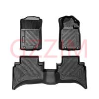 Accessoires de voiture Tapis pour pieds personnalisés Pour Mitsubishi Triton Accessoires de sol RHD