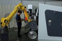 máquina de polonês 1500W robótico com sistema de controlo de Ncstudio