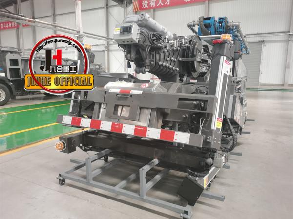 Telescoping Work Platform Aerial Work Platform JIUHE Bucket Lift Truck 29m Articulated Boom Truck
